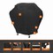 Modern Leisure Black Diamond 48 in. Grill Cover, Waterproof, 48 in. L x 23 in. W x 44 in. H, Black 3092 - alternate 8